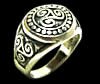 Chevalire Triskell de tradition en argent massif